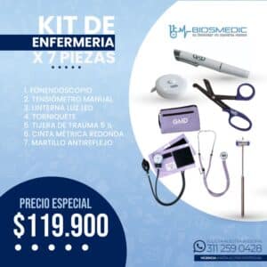 Kit Estudiante Enfermería x 7 Piezas GMD