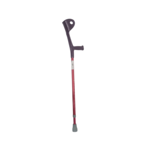 Muleta Canadiense Tipo Europea Roja  ( Unidad)  SKU:KP321-AL-2