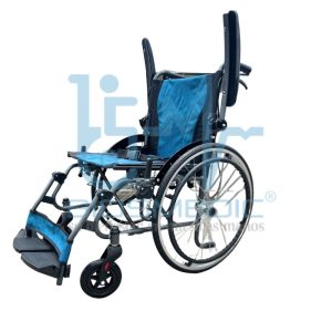 Silla de Ruedas Estandar y De Transporte En Aluminio
