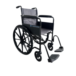 Silla De Ruedas Estandar Desarmable Rin Estrella Uso Institucional  SKU: KBE982E