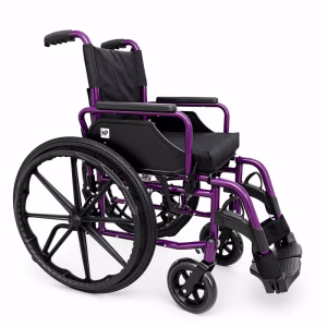 Silla De Ruedas Pediátrica en Aluminio Uva de 35,5 cm de ancho SKU: KP9065-14